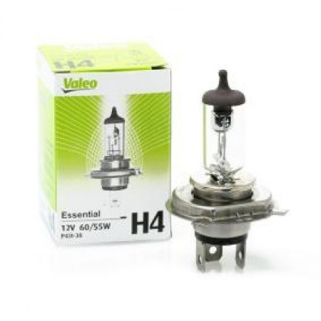 LAMPADA H4 12V60/55W (P43T-38) ESSENTIAL VALEO